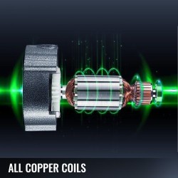 Betonitärytin 800 watin sähköinen 35 millimetrin neula 1,5 metrin letku