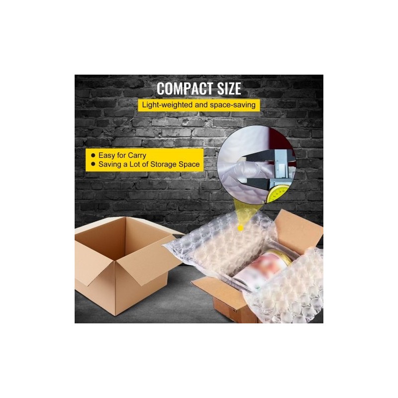 Ilmatyynykalvorulla polyeteeni 300 m 40 cm 20 mikronia 1 rulla