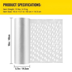 Ilmatyynykalvorulla polyeteeni 300 m 40 cm 20 mikronia 1 rulla