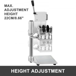 Kuuma folioleimauskone 8x10cm digitaalinen lämpötilansäätö nahka PVC PU paperi