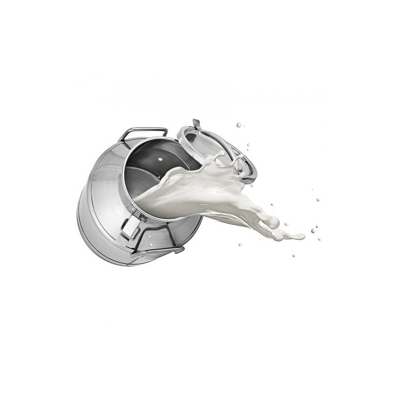 Maitotonkka 304 ruostumatonta terästä 20 l tiivis kansi silikonitiivisteellä kaksoissalpalukot