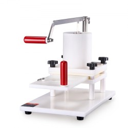 Manuaalinen hampurilaispihvimuotti elintarvikekelpoinen polyeteeni 1 5 kg syöttösäiliö 2 4 ja 5 tuumaa