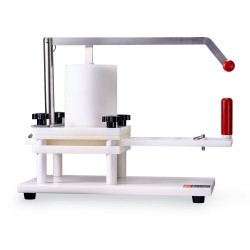 Manuaalinen hampurilaispihvimuotti elintarvikekelpoinen polyeteeni 1,5 kg syöttösäiliö 2 4 ja 5 tuumaa