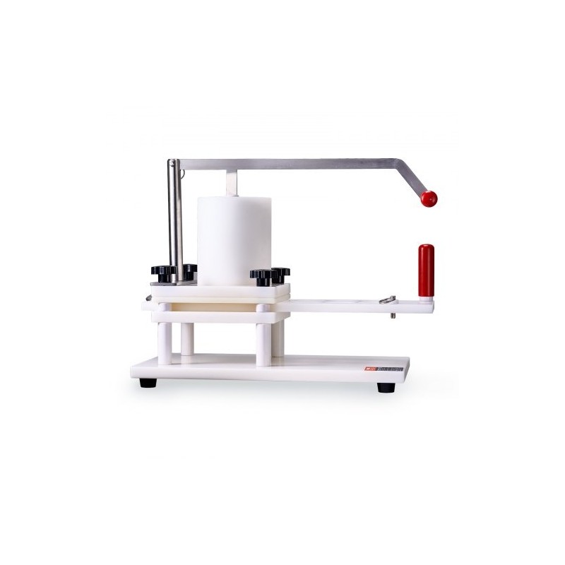 Manuaalinen hampurilaispihvimuotti elintarvikekelpoinen polyeteeni 1,5 kg syöttösäiliö 2 4 ja 5 tuumaa