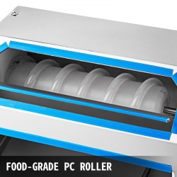 Viiriäisenmunankuorija 304 ruostumaton teräs 25 watin moottori 60 kilogrammaa tunnissa automaattinen ammattikeittiöihin