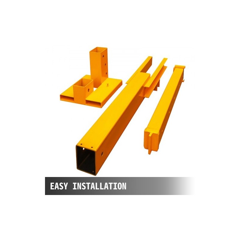 Trukkipuominosturi teräs 6000LBS kantavuus säädettävä puomi kaksi koukkua