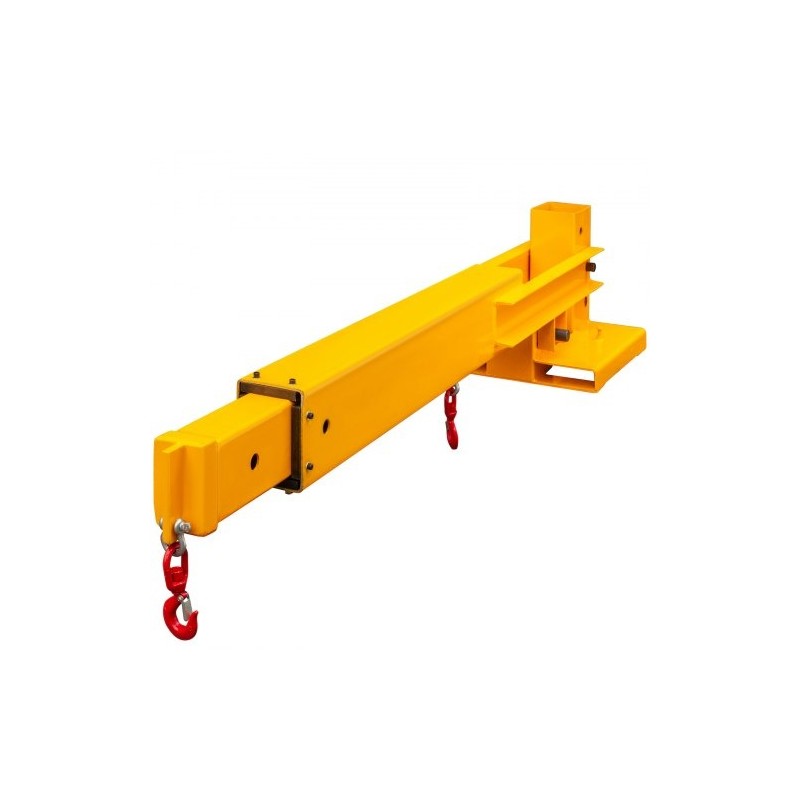 Trukkipuominosturi teräs 6000LBS kantavuus säädettävä puomi kaksi koukkua