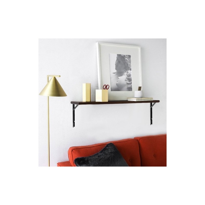 Taittuvat teräksiset hyllykannattimet 24 tuumaa 2 kpl kantavuus 500 paunaa