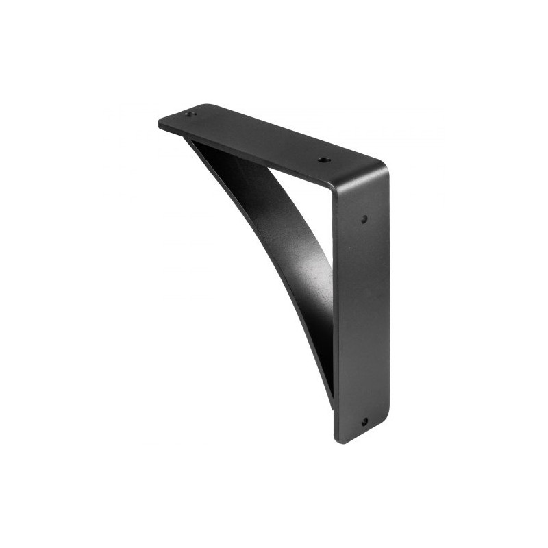 Teräksiset hyllykannattimet 2 kappaletta mattamusta kantavuus 450 paunaa hyllysyvyydelle 8,5–11 tuumaa