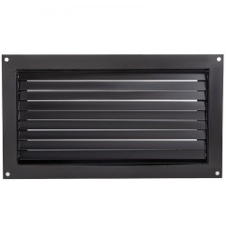 Ryömintätilan tulvaventtiili sinkkipinnoitetusta teräslevystä 406 x 813 mm seinäasennettava