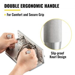 Nauhahiomakoneen veitsiohjain alumiiniseos ja ruostumaton teräs ABS 250 mm 85°–115°