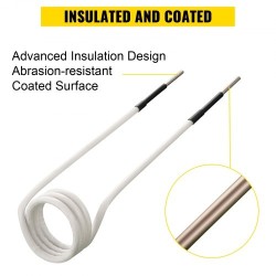 Induktiokelasarja 8 kpl eripituisia joustavia keloja ruostuneiden pulttien ja muttereiden irrotukseen