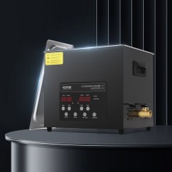Ultraäänipesuri 10L ruostumattomasta teräksestä 40kHz 240W 600W lämmitys degasointi hellävarainen digitaalinen ajastin