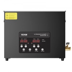 Ultraäänipesuri 15 l ruostumattomasta teräksestä 40 kHz 360 W 600 W lämmitys