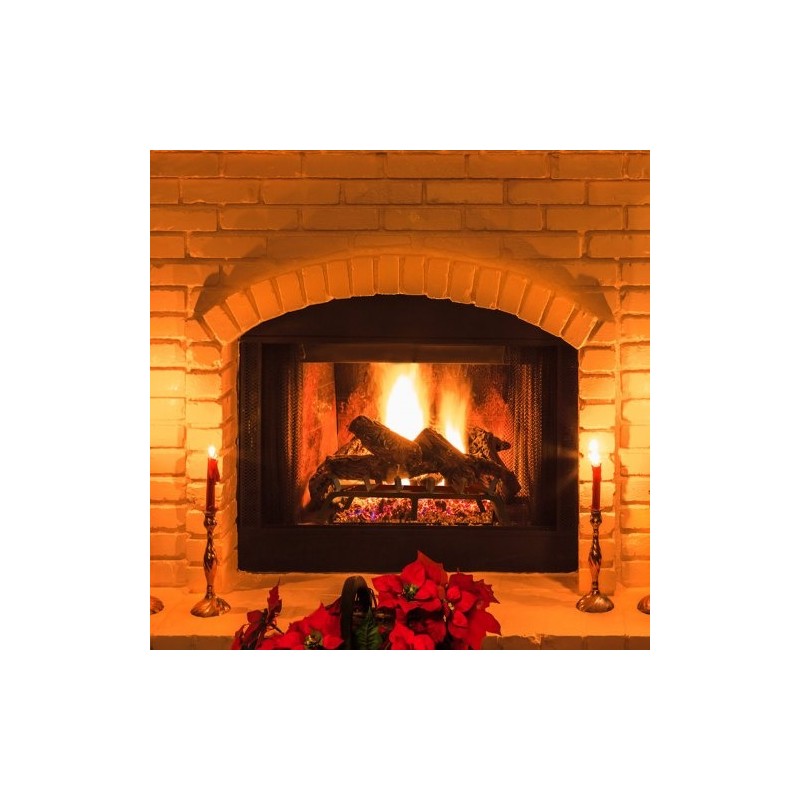 Tukkiritilä jauhemaalattua terästä 27-tuumainen 6 tukijalkaa takkaan ja puu-uuniin