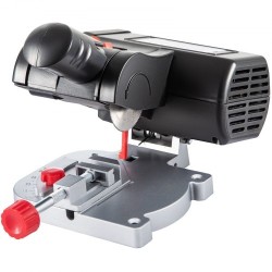 Mini jiirisaha pöytämallinen 90 wattia 0 45 astetta 12 millimetriä kaksi terää