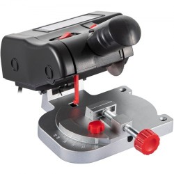 Mini jiirisaha pöytämallinen 90 wattia 0–45 astetta 12 millimetriä kaksi terää