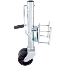 Aisatunkki pultattava hiiliteräsrunkoinen 89,7 cm 907 kg PP-pyörät kampi