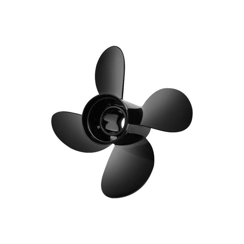 Perämoottorin alumiinipotkuri 4 lapaa 14 tuuman halkaisija 19 tuuman nousu 135–300 hv