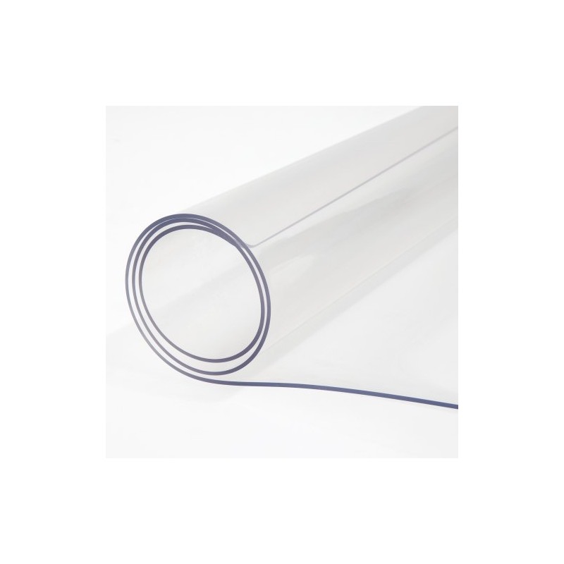 Läpinäkyvä PVC-muovinen pöydänsuoja 183 x 117 cm 1,5 mm paksu ruokapöydälle