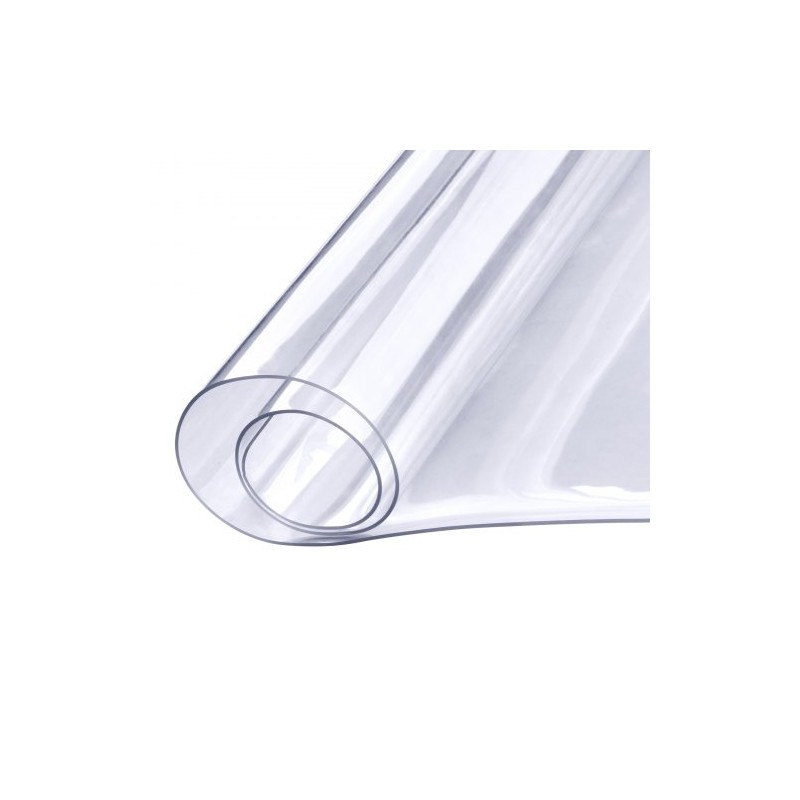 Pöydänsuoja läpinäkyvä PVC 460 x 1232 mm 1,5 mm ruokapöydälle