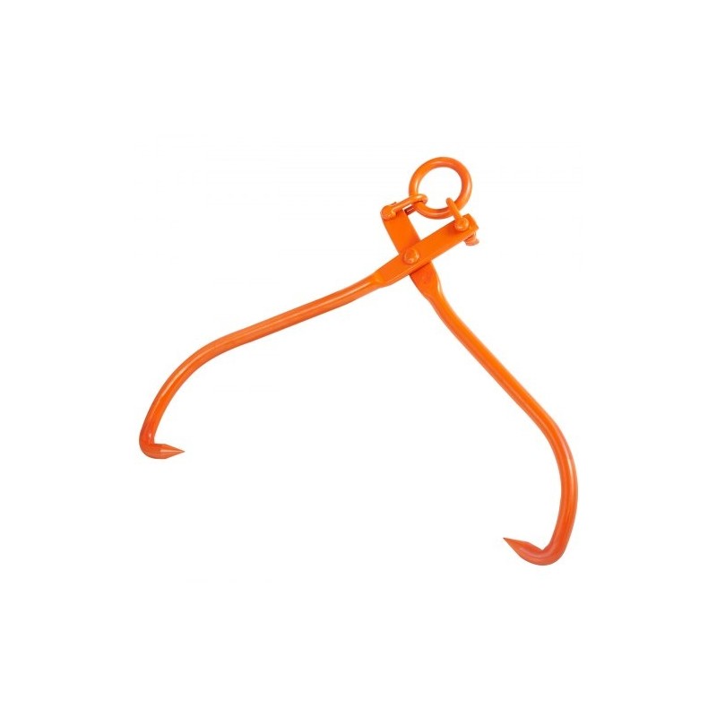 Puutavarapihdit teräksiset 32 tuuman tartunta 700 kg nostoon ja vetoon