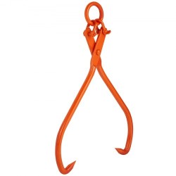 Puutavarapihdit teräksiset 32 tuuman tartunta 700 kg nostoon ja vetoon