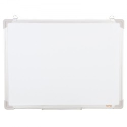 Magnettinen valkotaulu alumiinikehyksellä 457 x 610 mm mukana pyyhin ja 2 tussia