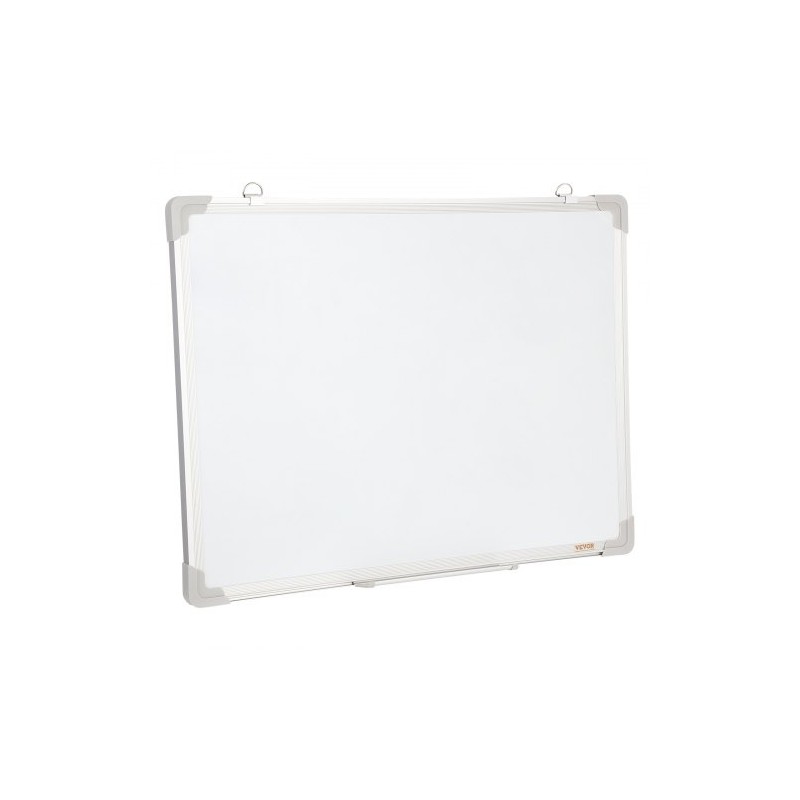 Magnettinen valkotaulu alumiinikehyksellä 457 x 610 mm mukana pyyhin ja 2 tussia