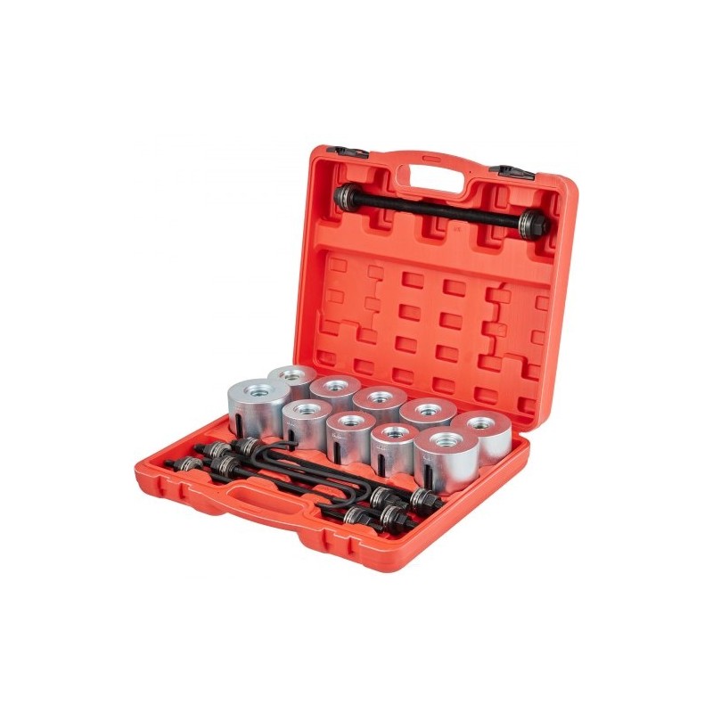 Holkkisarja 27-osainen 45 terästä holkkien ja laakereiden asennukseen autoihin