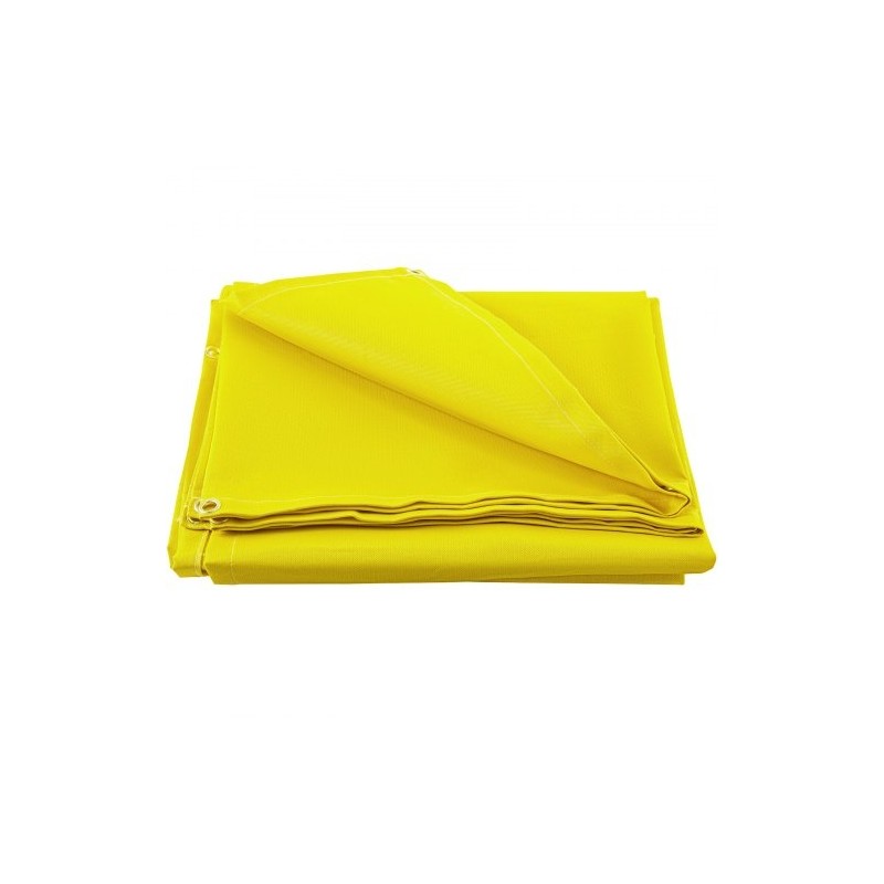 Hitsaus- ja palosuojapeite lasikuitukangas 2,4 x 3,05 m messinkirenkailla