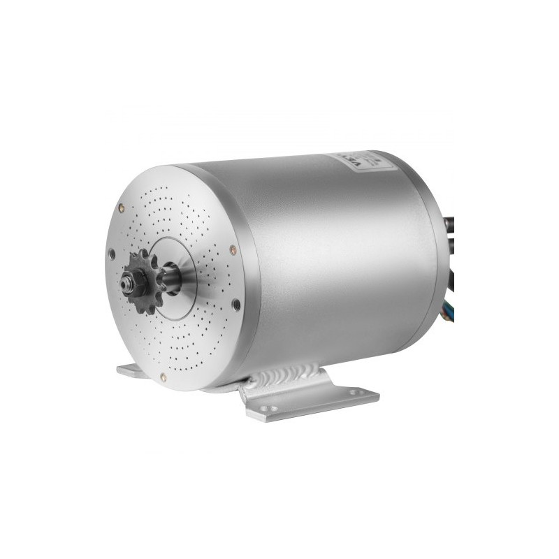 Harjaton tasavirtamoottoripaketti 48V 2000W nimellisnopeus 4300 34A-ohjaimella LCD-kaasukahvalla