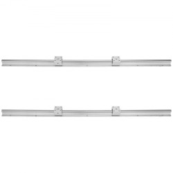 Lineaarikiskosarja SBR25 2 kpl 1200 mm ohjainkiskoja 4 kpl SBR25UU liukupalikoita