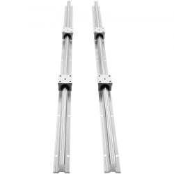 Lineaarikiskosarja SBR25 2 kpl 1200 mm ohjainkiskoja 4 kpl SBR25UU liukupalikoita