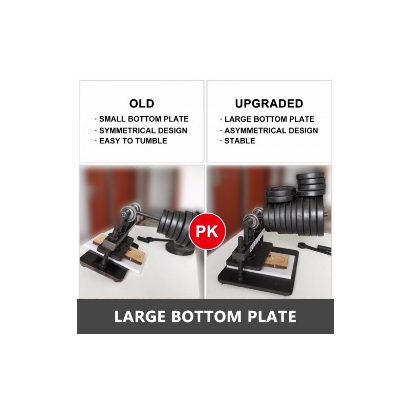 Manuaalinen nahkaleikkuri ja prässikone mangaaniterästä 260 x 120 mm enintään 10 mm