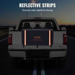 Perälaudan suojapehmuste muovipinta ja vaahtopehmuste 840 mm lavalle 2 pyörää