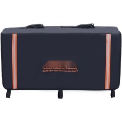 Perälaudan suojapehmuste muovipinta ja vaahtopehmuste 840 mm lavalle 2 pyörää