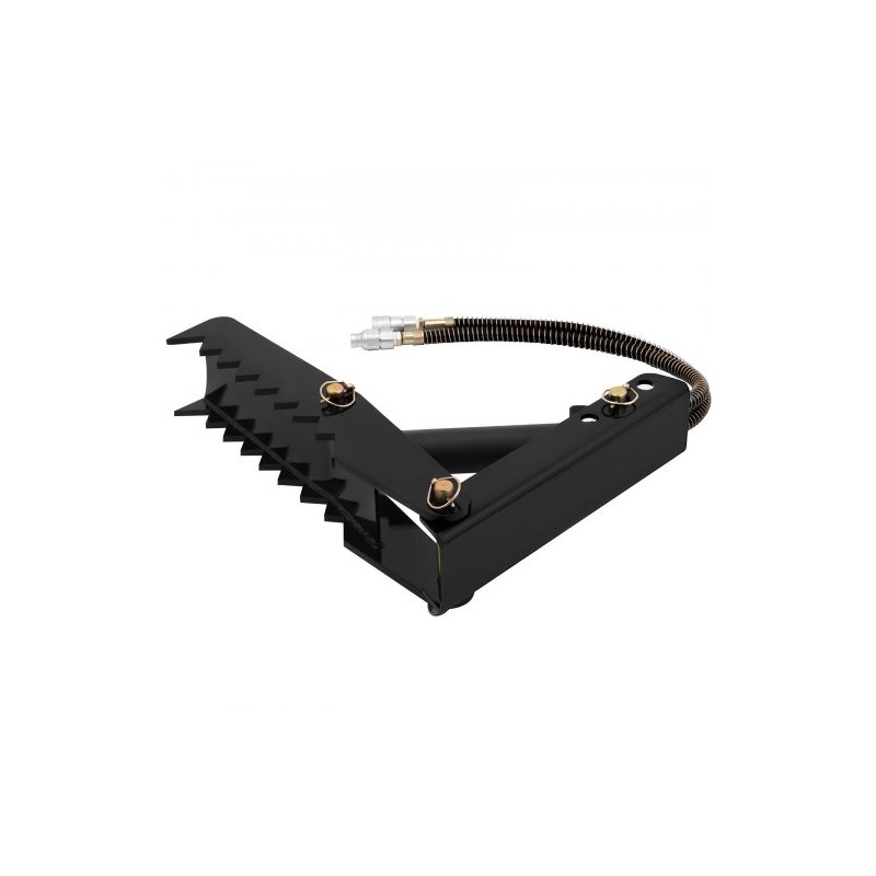 Kaivuripeukalo teräs 24 tuumaa puolituumainen hammastettu levy hydraulisylinterillä pultattava