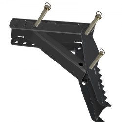 Kaivinkoneen tartuntapeukalo 24 tuumaa teräs puolituuman hammastuslevy pultattava