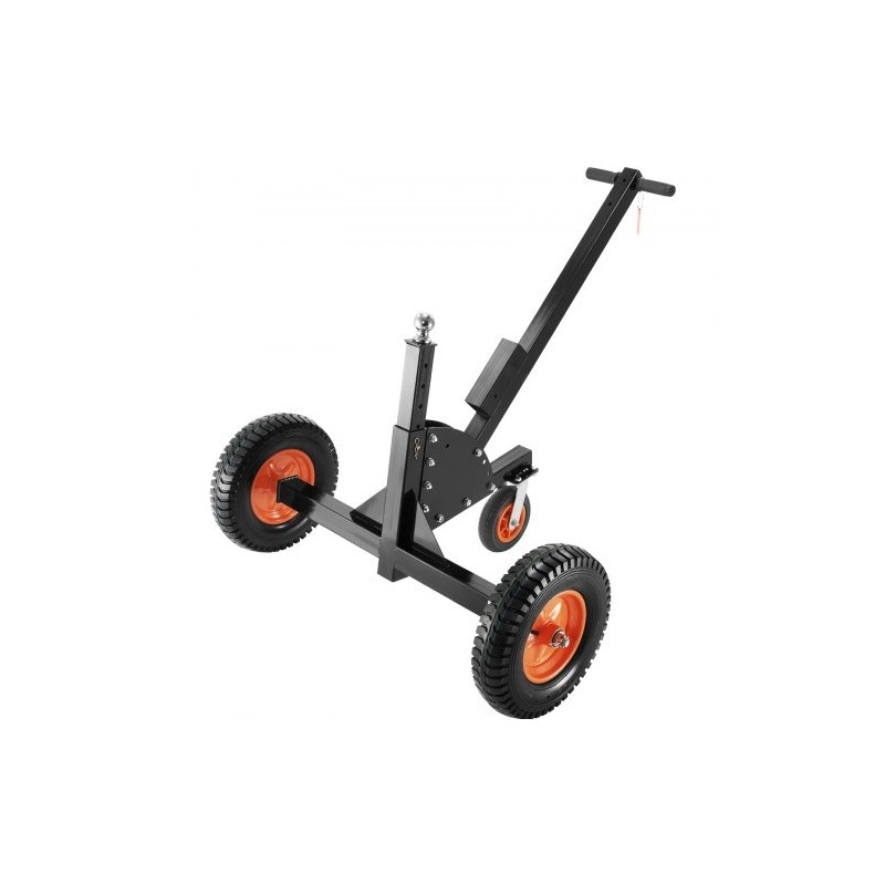 Perävaunun siirtäjä hiiliteräs 680 kg 60–90 cm kuula 16 tuuman renkailla