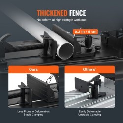 14-tuumainen katkaisusaha metallille 2300 wattia 0–45 asteen puristin 80-hampainen hiomalaikka