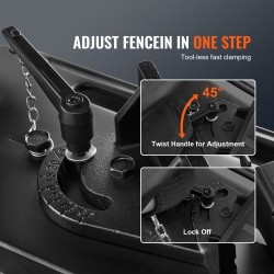 14-tuumainen katkaisusaha metallille 2300 wattia 0–45 asteen puristin 80-hampainen hiomalaikka