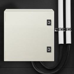 Sähkökotelo lasikuituvahvisteinen polyesteri 40x40x20 cm IP66 NEMA 3X