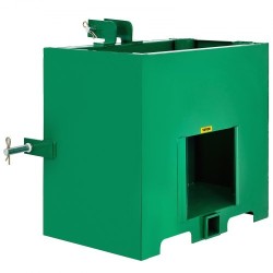 Vastapainolaatikko teräs tilavuus viisi kuutiojalkaa kahdeksansadan paunan nostokyky kahden tuuman vetokoukku