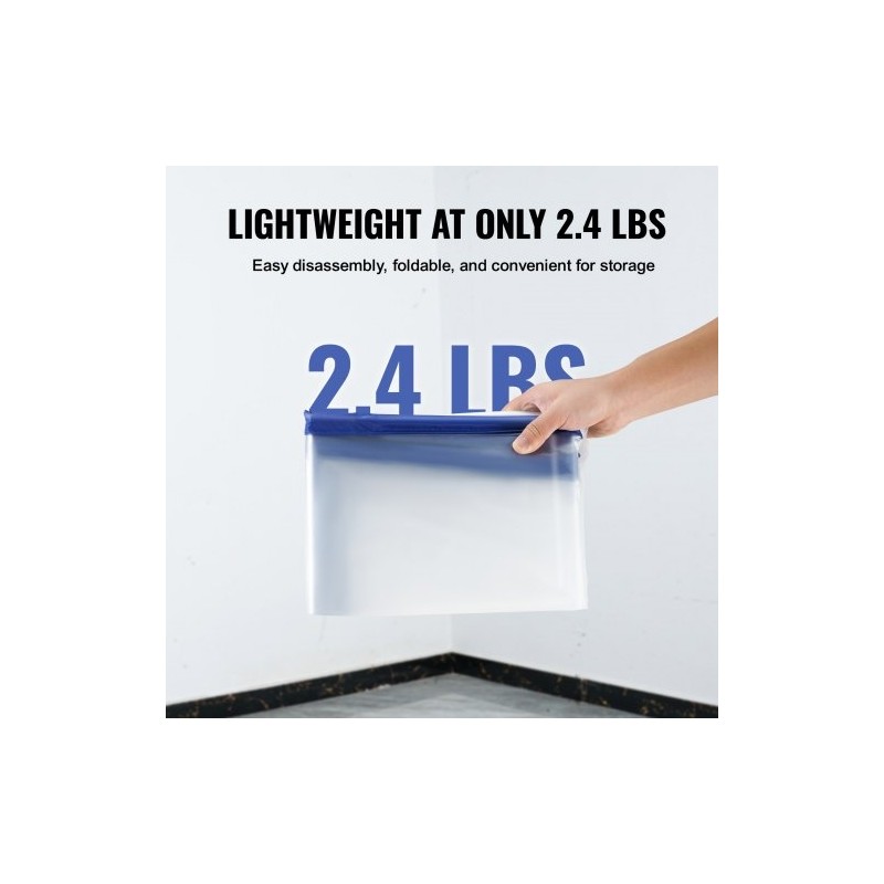 Pölysulkuseinä polyeteenistä oviaukkoon 2,3×1,2 m magneettisella aukolla