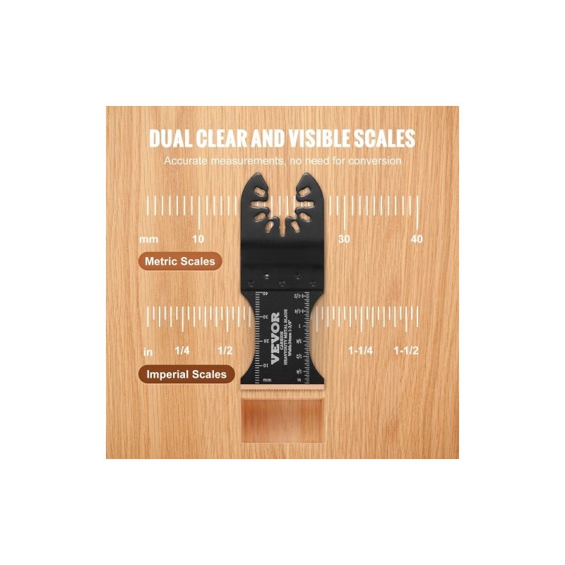 Värähtelevän monitoimityökalun titaanikarbidi-terässeosiset 3 kpl terät yleispikakiinnitys kovalle materiaalille metallille ja