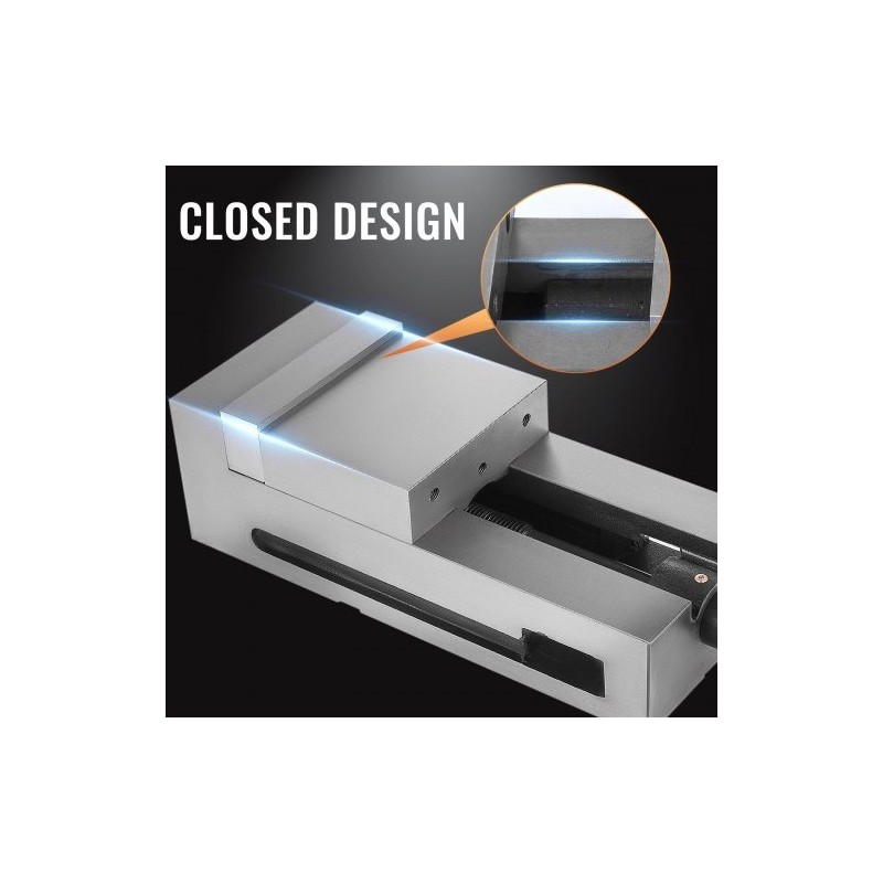 Tarkkuusruuvipenkki 150 mm leuan leveys harmaa valurauta kiinteä leuka koneistukseen