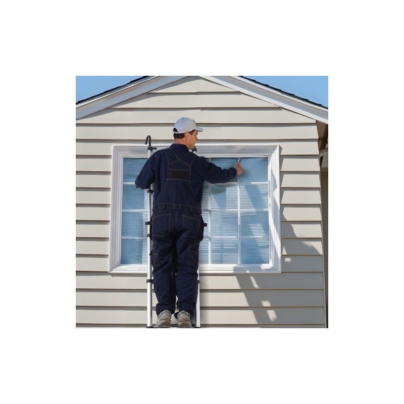 Teleskooppitikas alumiinirunkoinen 5,0 m 170 kg kantavuus monipainikejärjestelmällä liukuestejaloilla