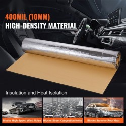 Auton äänieristysmatto itsekiinnittyvä vaahto ja alumiinifolio 1,52 neliömetriä