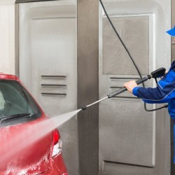 Painepesurin letku 7,6 m PVC 6,35 mm M22-14 mm messinkiliitin 3600 PSI